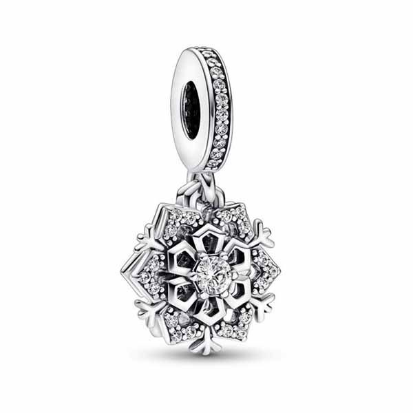 Pandora Moments Sparkling Snowflake Charme 792355C01