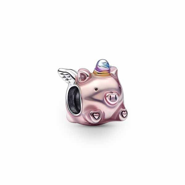 Pandora Moments Flying Unicorn Pig Charme 792573C01