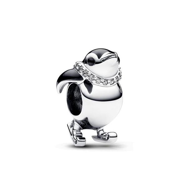 Pandora Skiing Penguin Charme 792988C01