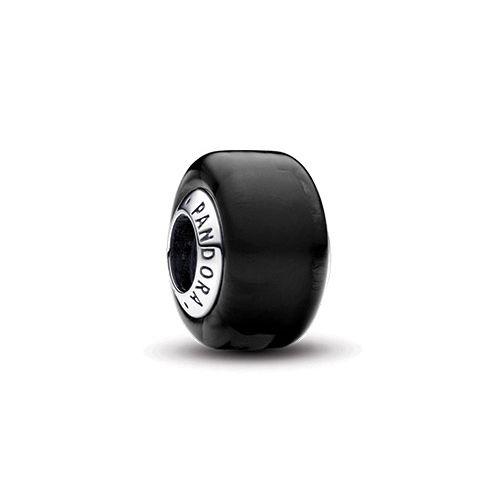 Pandora Black Mini Murano Glass Charme 793117C00