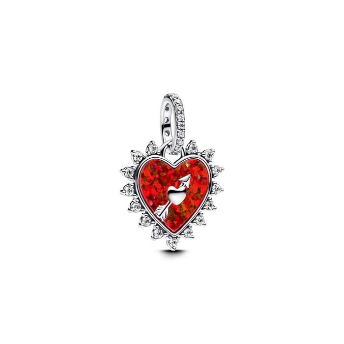 Pandora Spinnable Arrow Heart Dangle Charme 793667C01