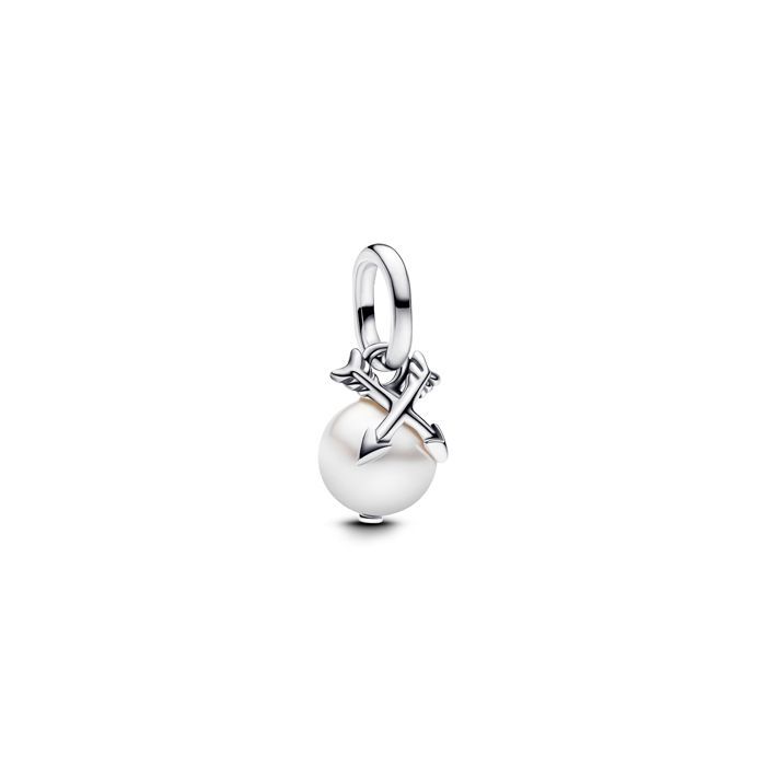 Pandora Pearl & Arrows Mini Dangle Charme 793687C01