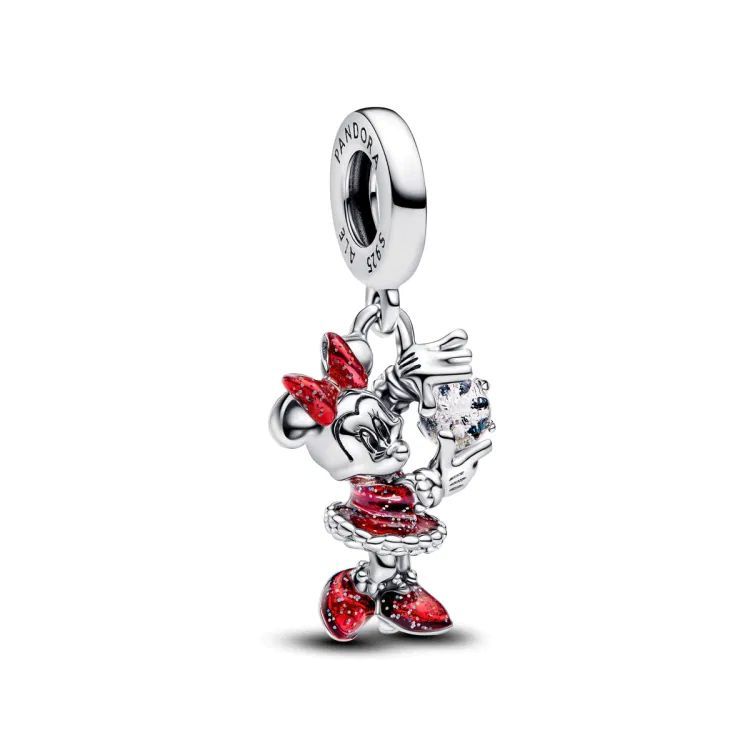 Pandora Disney Parks Minnie Mouse Dangle Berlock 793980C01