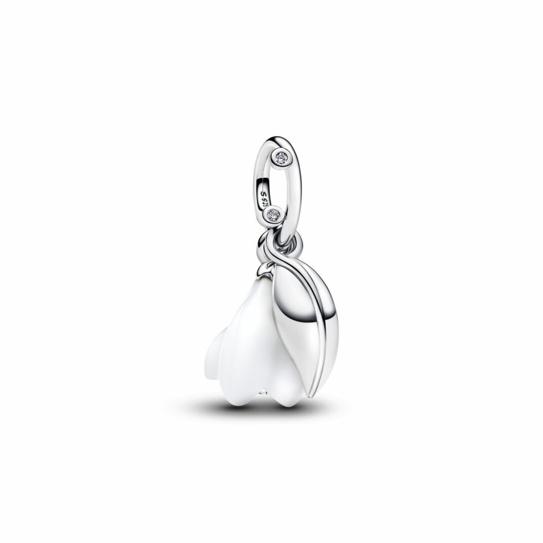 Pandora Snowdrop Flower Dangle Berlock 794239C01