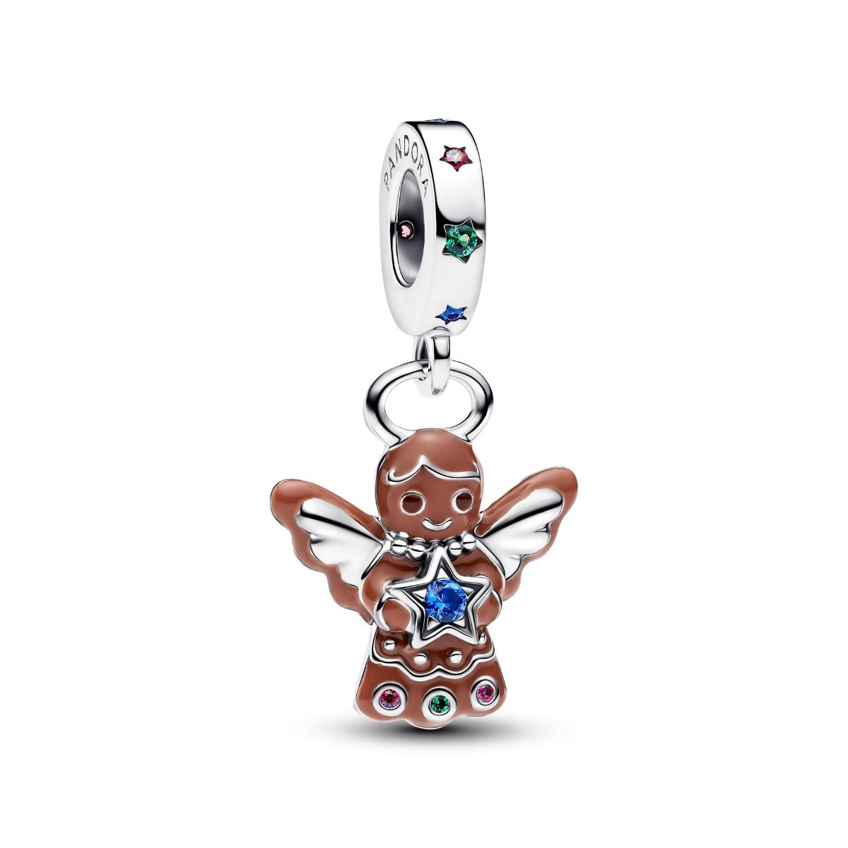 Pandora Gingerbread Angel Dangle Berlock 794247C01