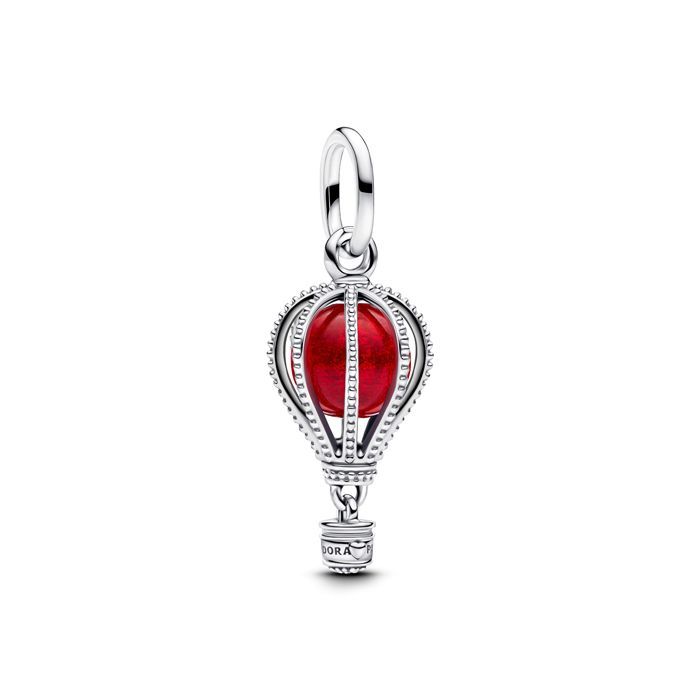 Pandora Hot Air Balloon Murano Glass Dangle Charme 798064C01