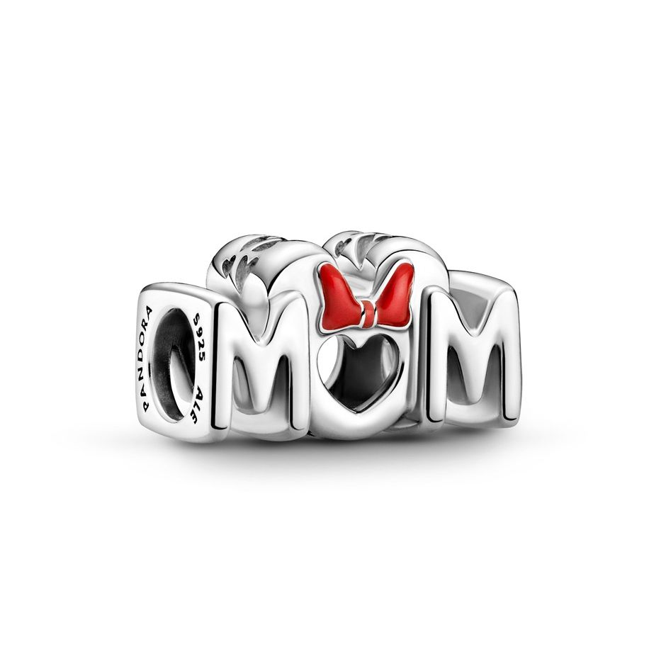Pandora Minnie Mouse Bow & Mum Charme 799363C01