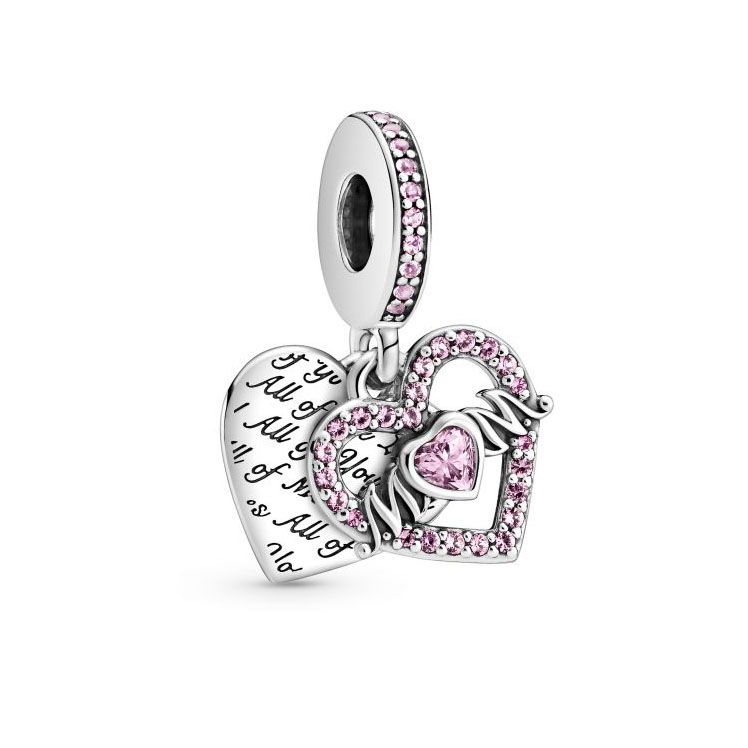 Pandora Heart & Mum Charme 799402C01
