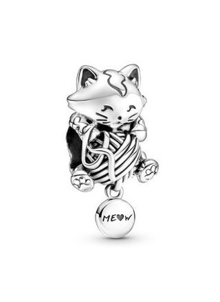 Pandora Kitten & Yarn Ball Charme 799535C00