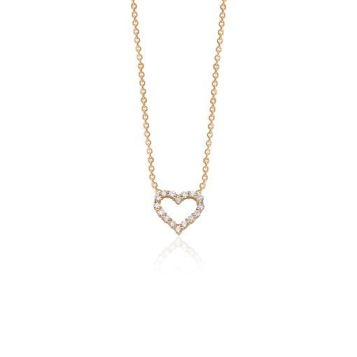 Bulevardi Diamond timanttikaulakoru / sydän 40/43 cm BLVD559