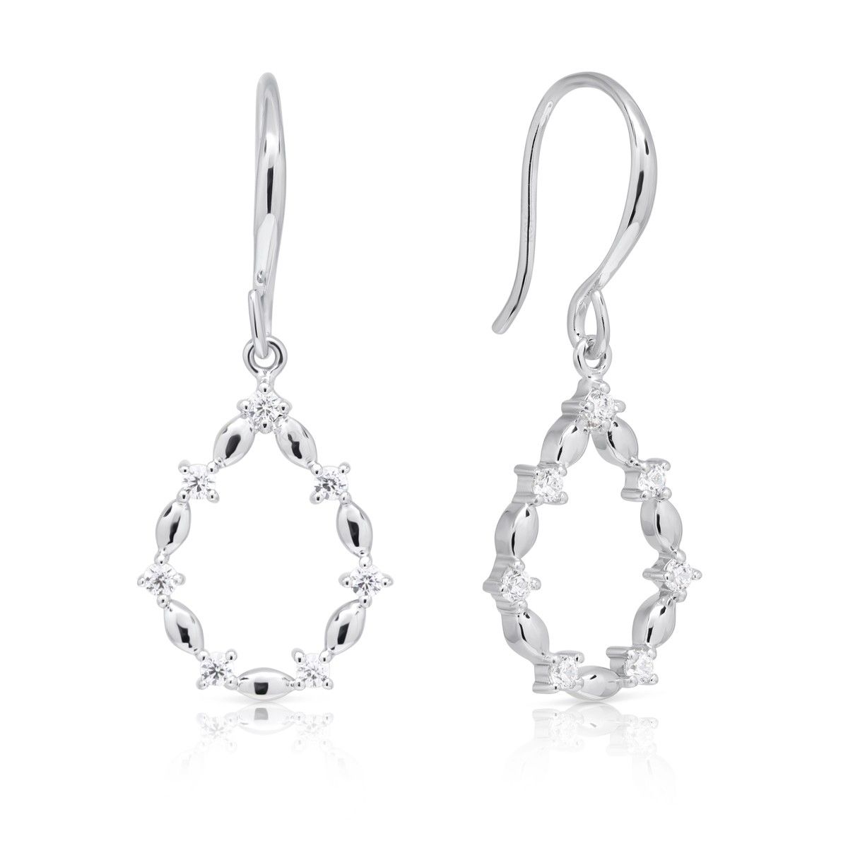 Silver örhängen / krok BOL-E0958Z