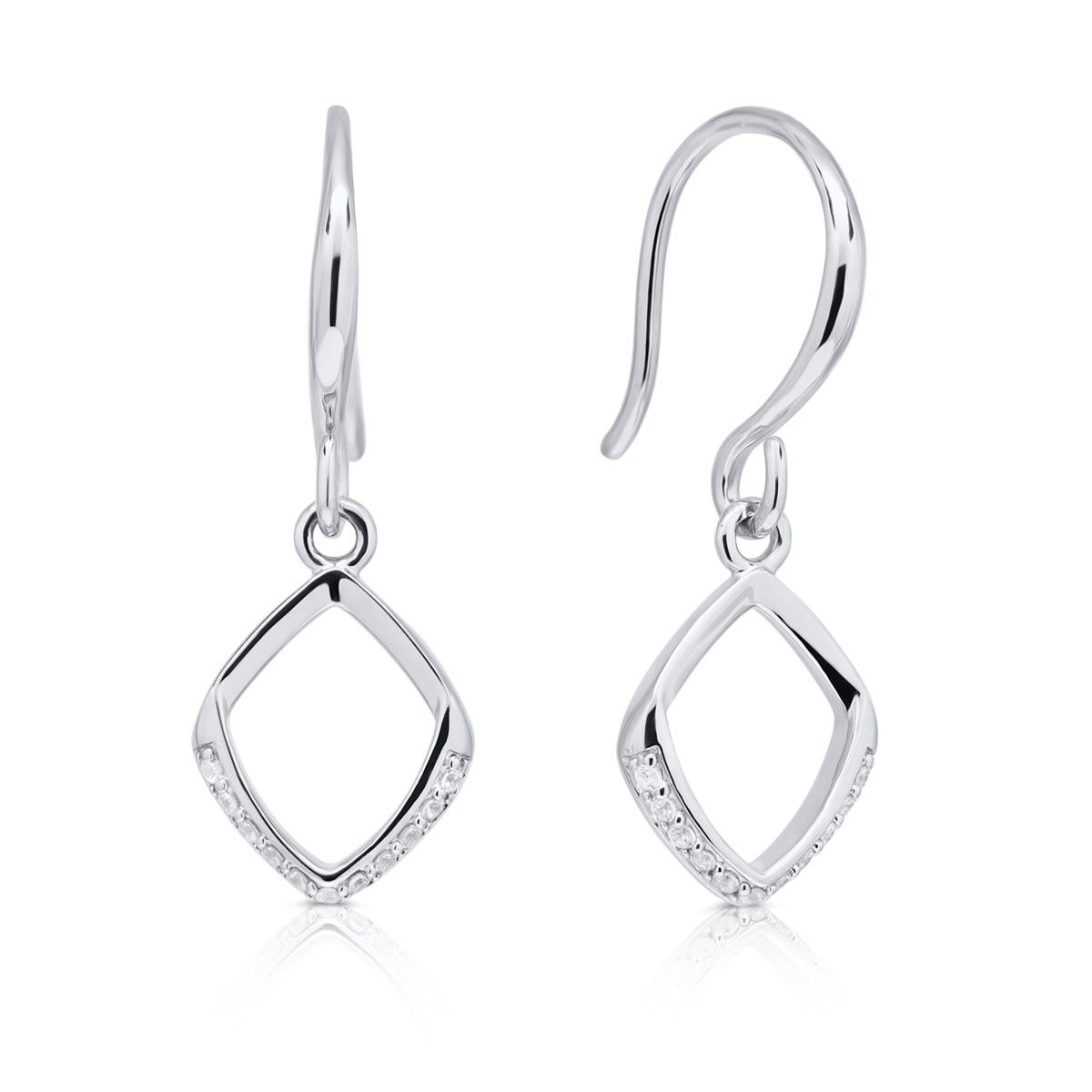 Silver örhängen / krok BOL-E2642Z