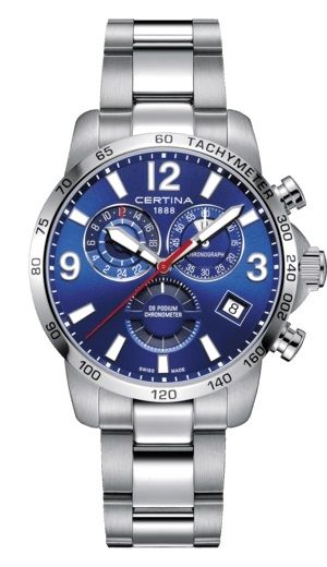 Certina DS Podium Chronograph GMT C034.654.11.047.00