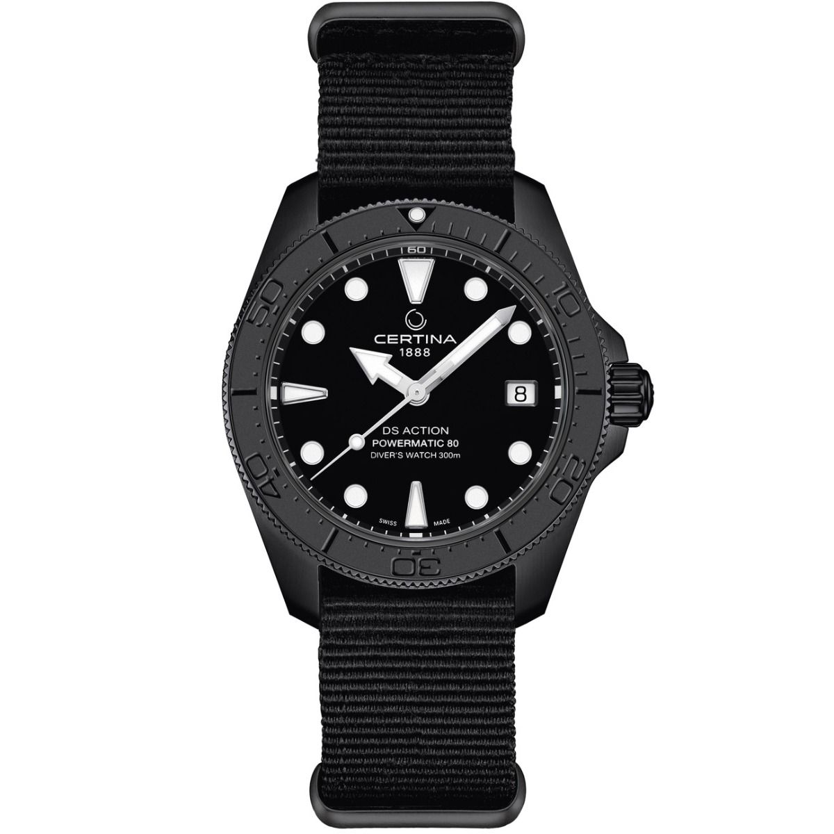 Certina DS Action Diver 38mm Powermatic 80 C048.807.38.051.00