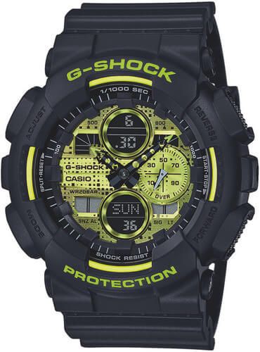 Casio G-Shock Digital Camouflage Watch GA-140DC-1AER