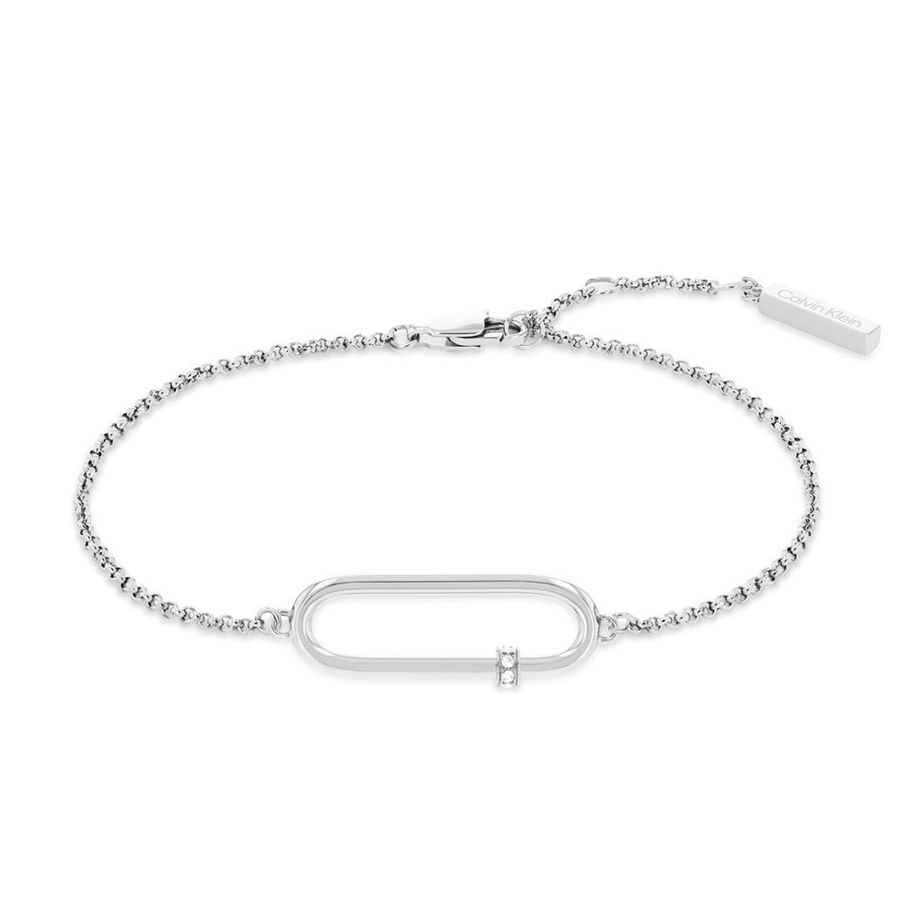 Calvin Klein Elongated Oval Armband CKJ35000183