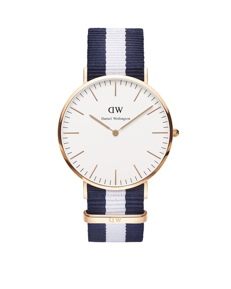 Daniel Wellington Classic Glasgow Rose 40mm -rannekello DW00100004