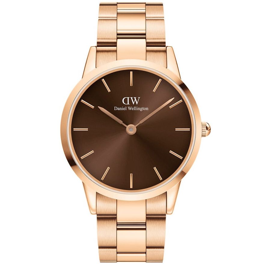 Daniel Wellington Iconic Link Amber 40 mm -rannekello DW00100460