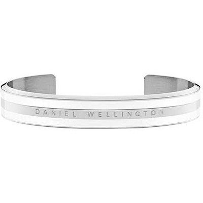 Daniel Wellington Silver Satin White -rannekoru (koko M) DW00400006