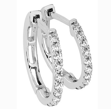 Brilliant Star Diamanten Ohrringe EF-5422