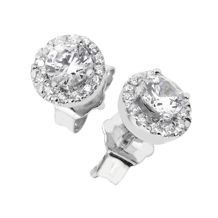 Brilliant Star Diamanten Ohrringe EF05293