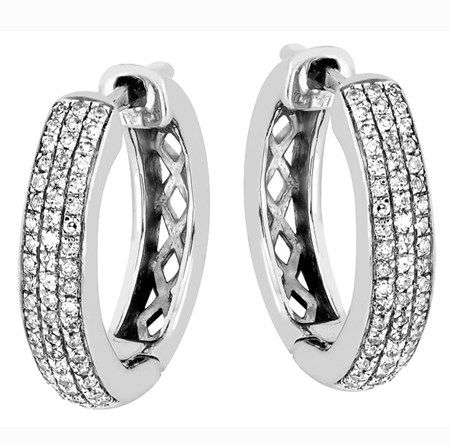 Brilliant Star Diamanten Ohrringe ES-5177