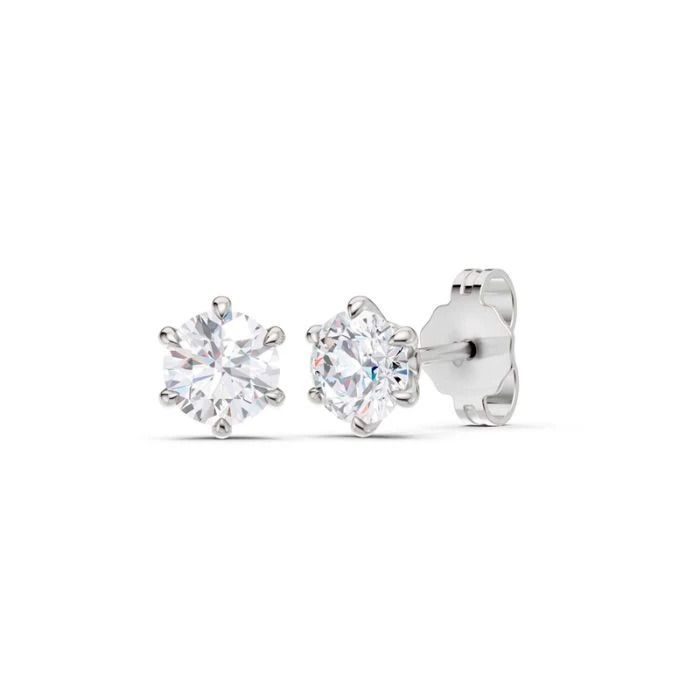 Brilliant Star Ohrringe, Labordiamanten ES11087 WG