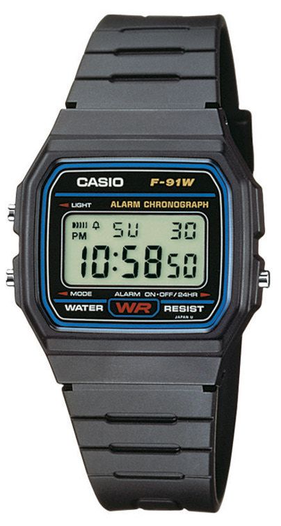 Casio -rannekello F-91W-1YEG