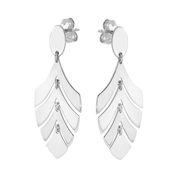 Silber Ohrringe F202502-RH