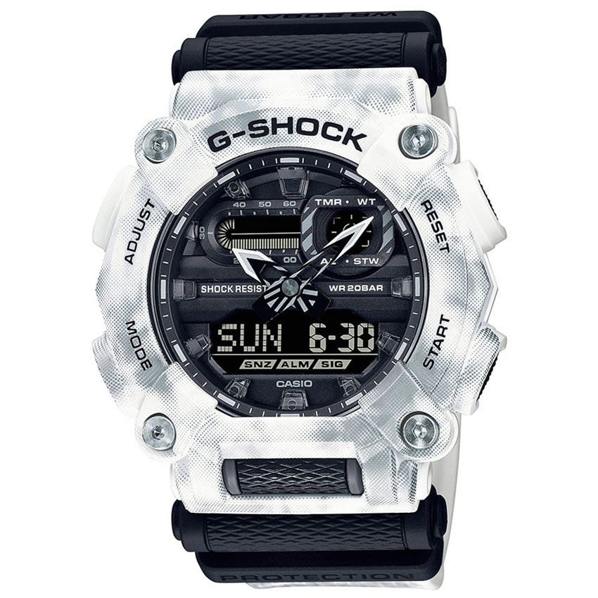 Casio G-Shock Snow Camo Limited Edition GA-900GC-7AER