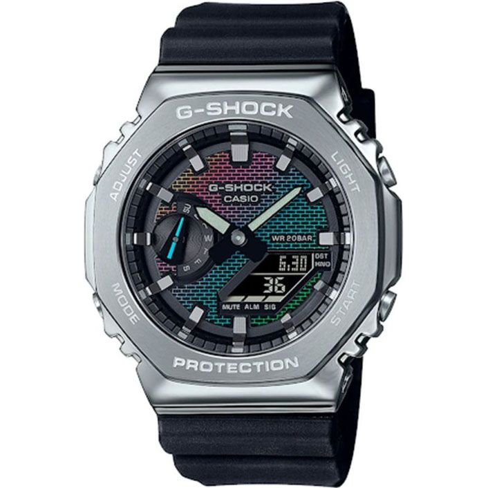 Casio G-Shock Rainbow Brick Wall Edition gm-2100rw-1aer