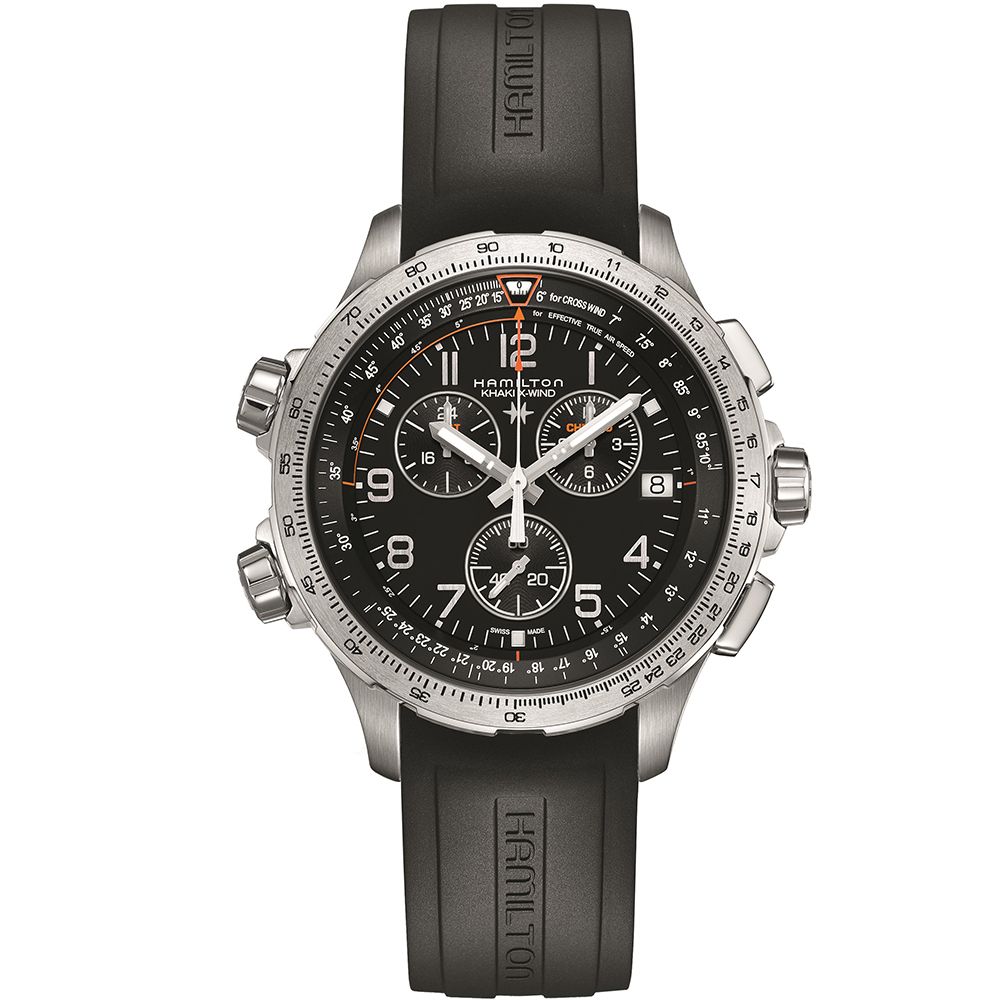 Hamilton Khaki X-Wind GMT Chrono Quartz H77912335