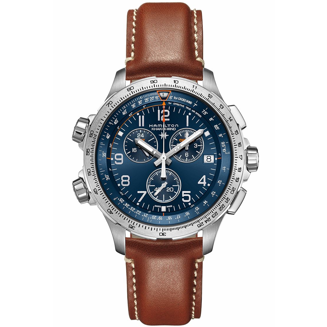 Hamilton Khaki X-Wind GMT Chrono Quartz H77922541