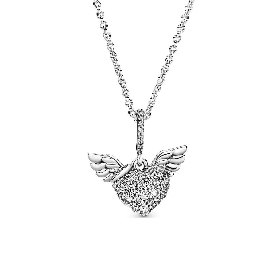 Pandora Heart & Wings Halskette 45 cm 398505C01