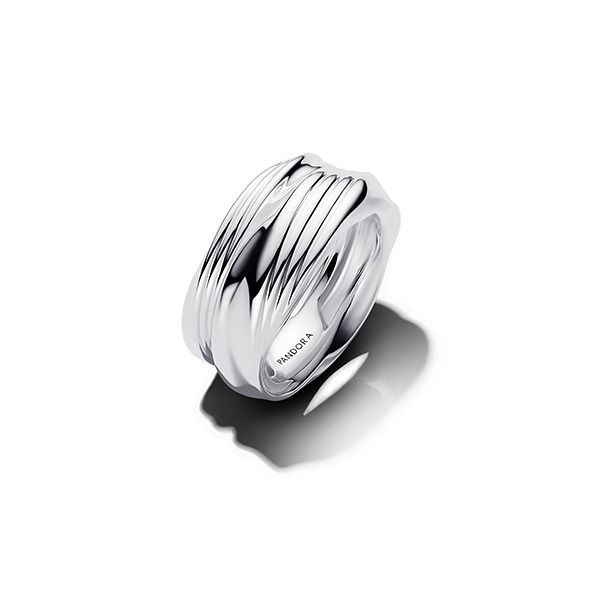 Pandora Stackable Twisted Double Ring 193890C00
