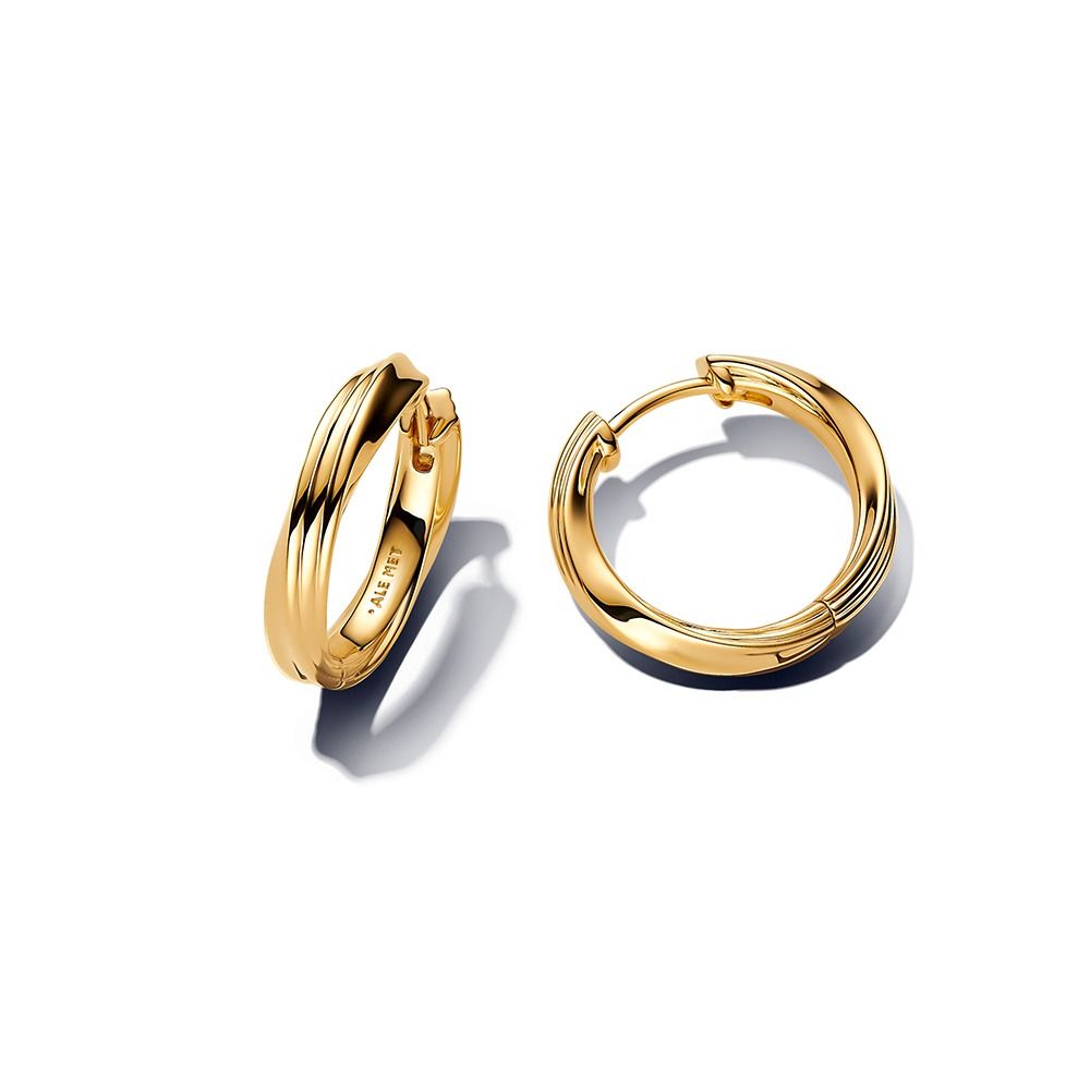Pandora Twisted Hoop Ohrringe 263878C00