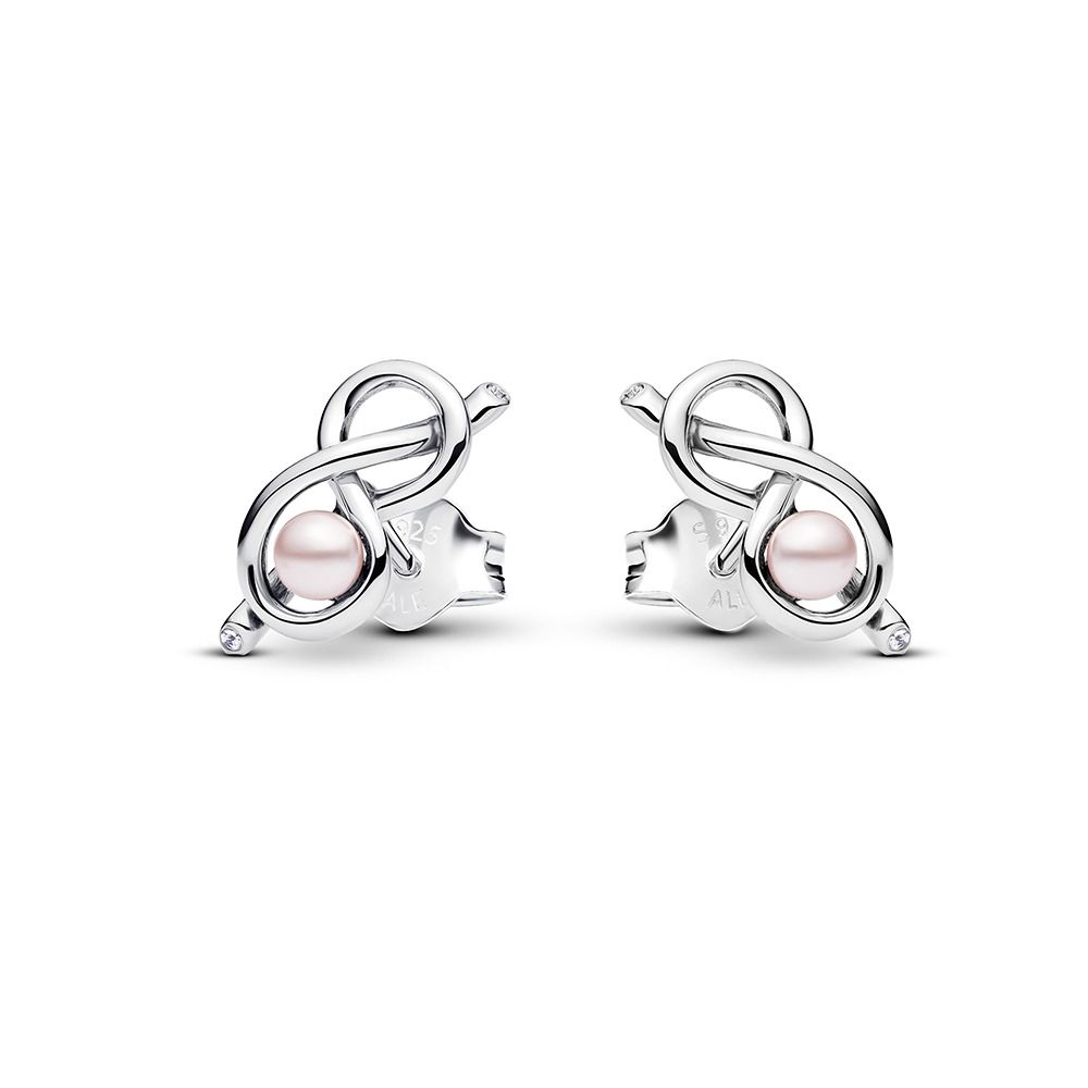 Pandora Infinity Knot Stud Ohrringe 293761C01