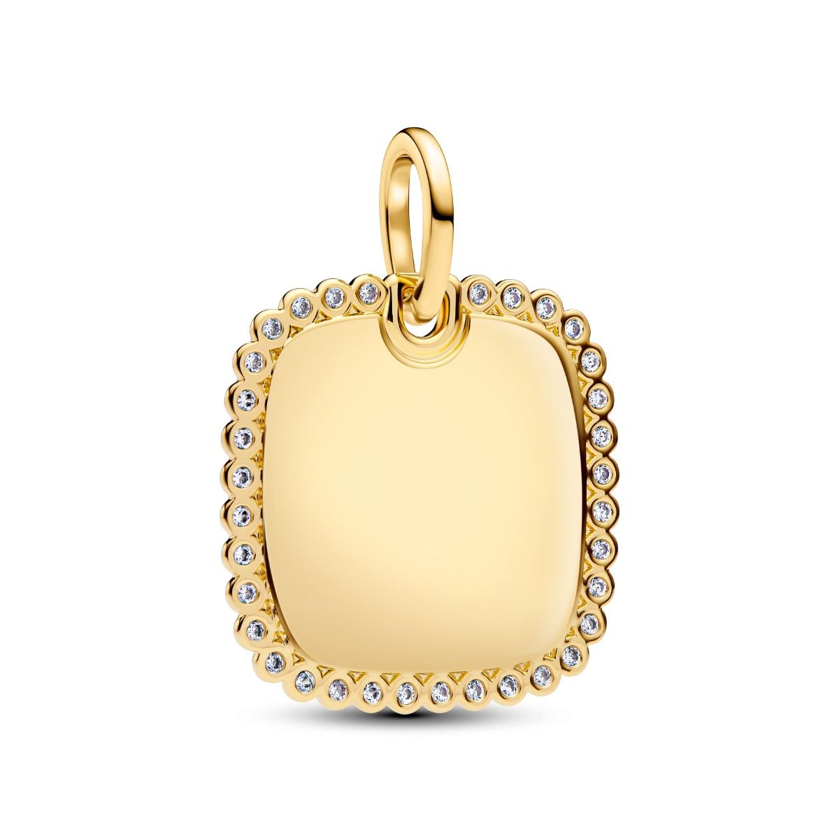 Pandora Engravable Square Tag Anhänger 364009C01