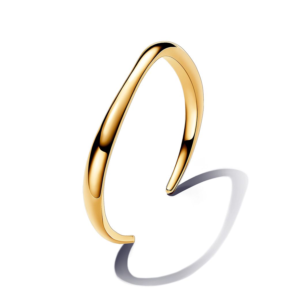 Pandora Organically Shaped Open Bangle Armband 17,5 cm 563310C00-2