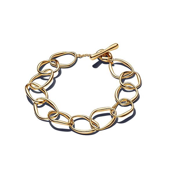 Pandora Organically Shaped Link Armband 563864C00-2