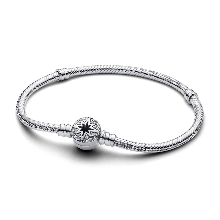 Pandora North Star Clasp Snake Chain Armband 17 cm 593584C01