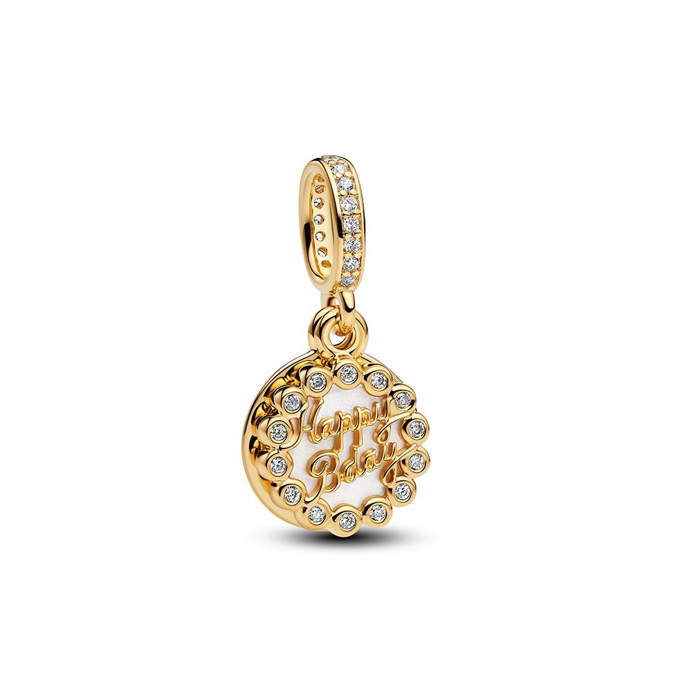 Pandora Happy Birthday Cake Dangle Charme 763787C01