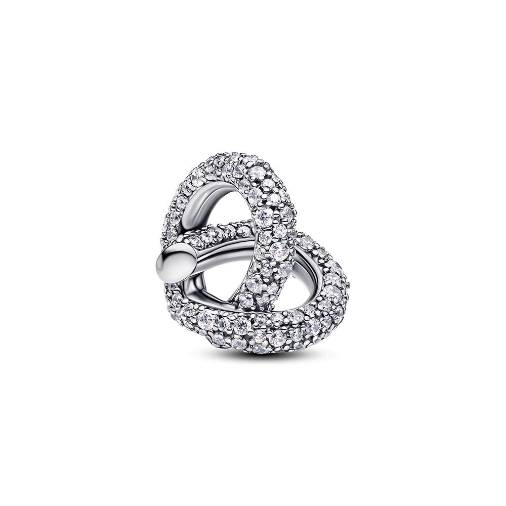 Pandora Infinity knot heart Charme 793771C01