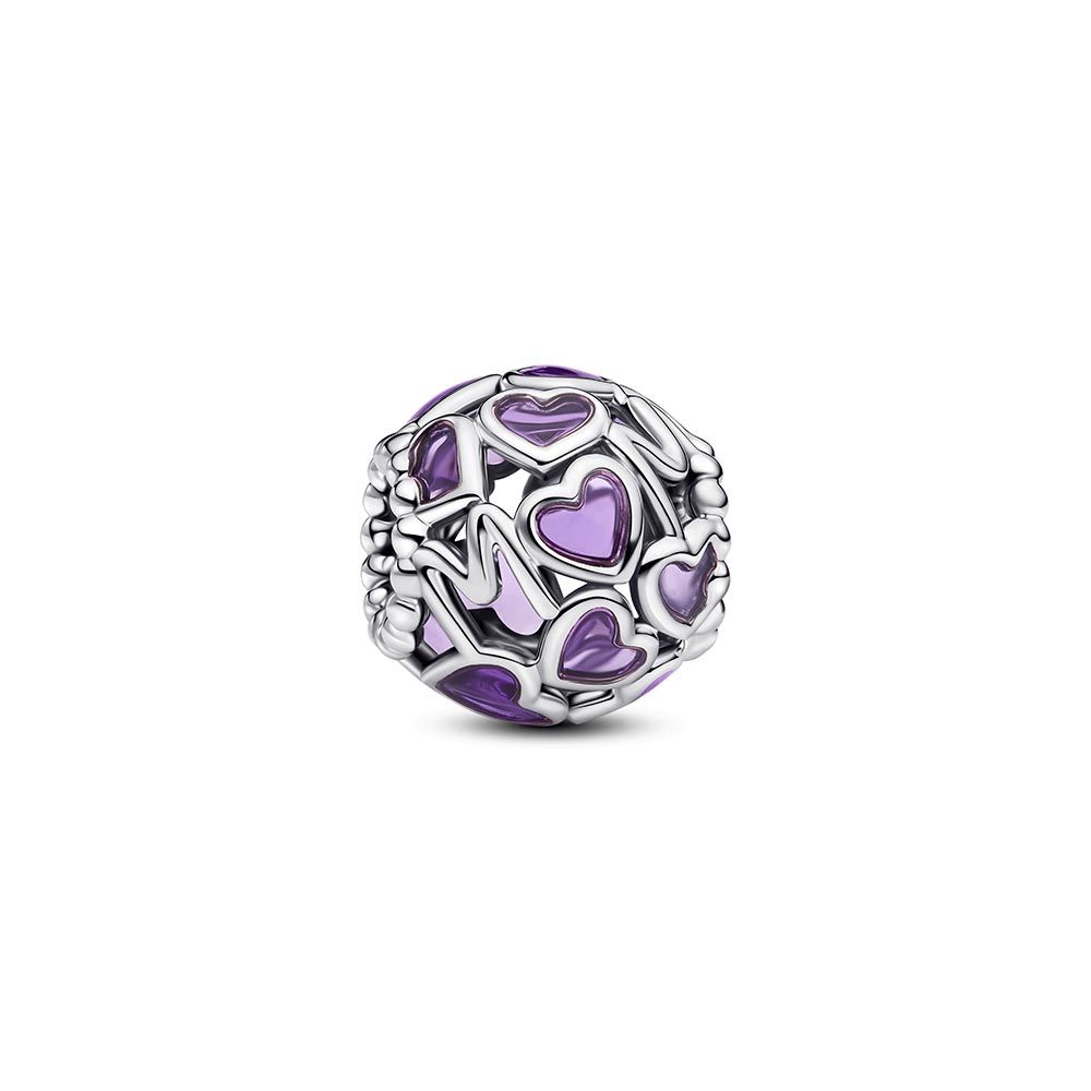 Pandora Openwork Hearts Mom Charme 793772C01