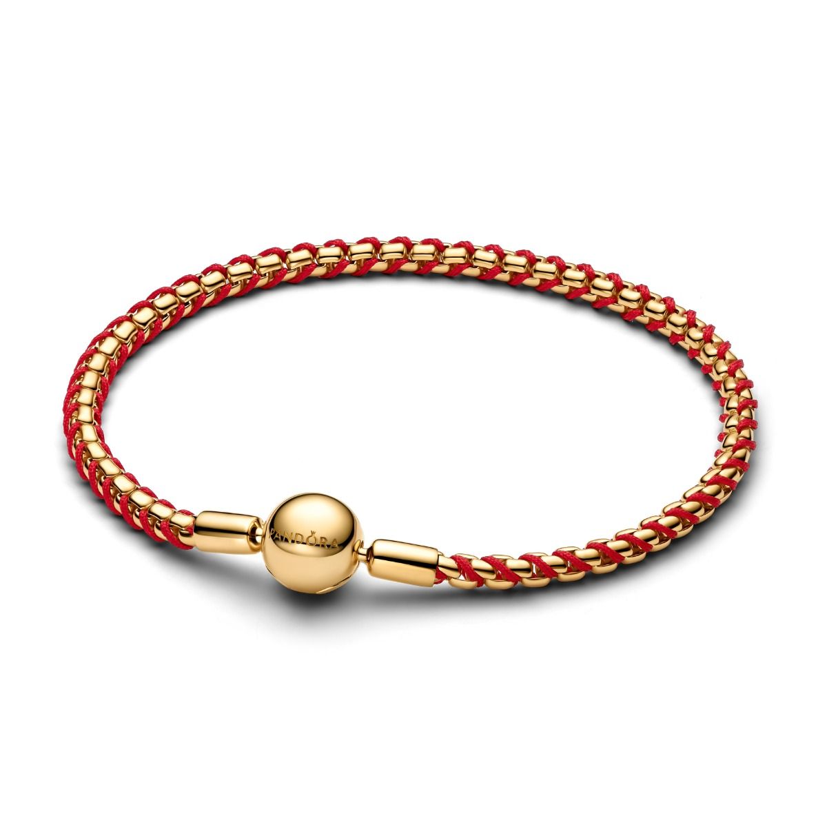 Pandora Red Cord Snake Chain rannekoru 563816C01