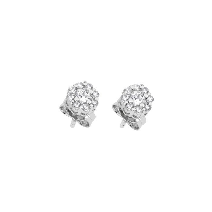 Silber Ohrringe  J211017E-A-18-RH