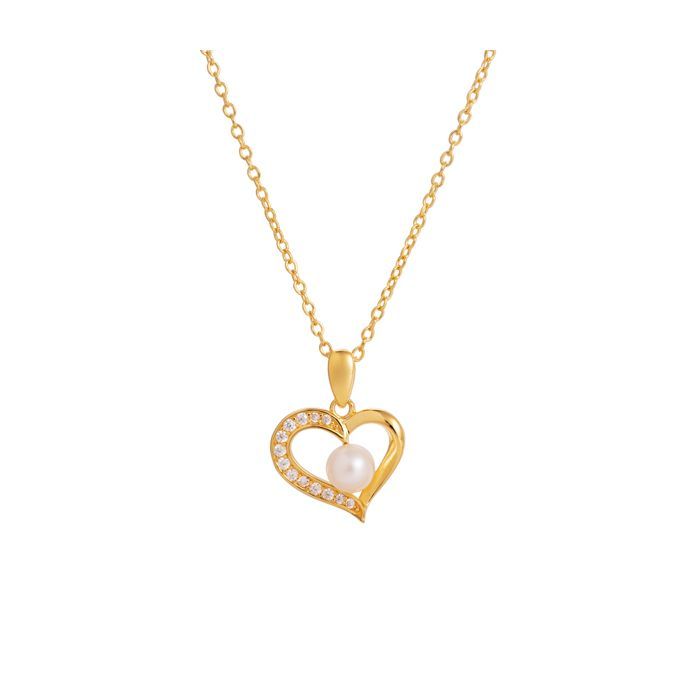 Gyllene halsband 42+3 cm JD30092