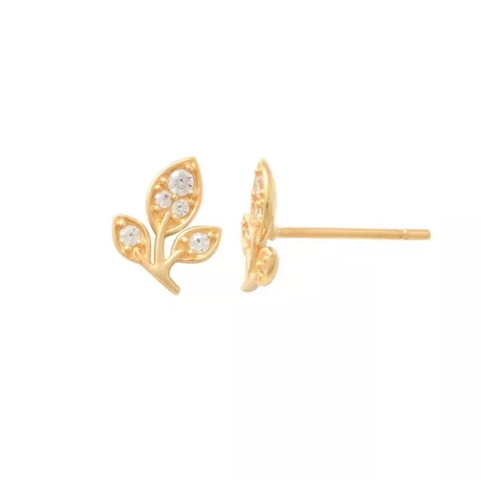 Goldene Ohrringe JE23293-CZ