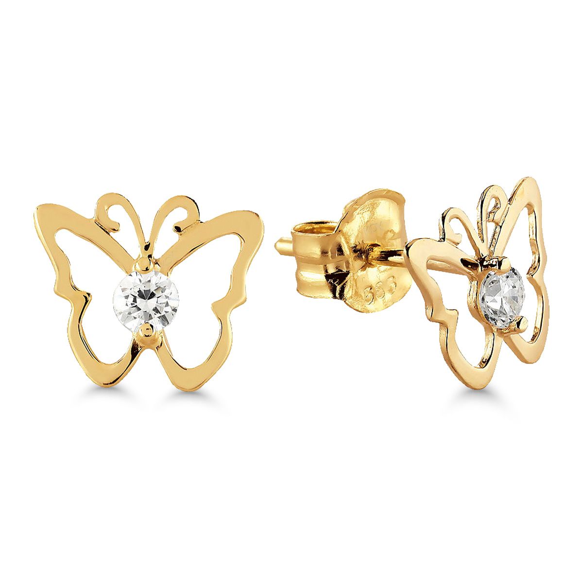 Gold Ohrringe K-E33855Z
