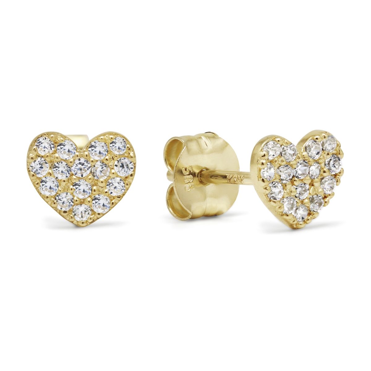 Gold HerzOhrringe K-E36962Z